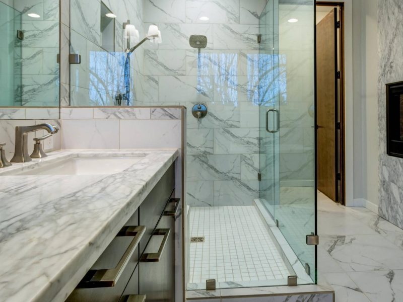 Marble countertop Bathroom